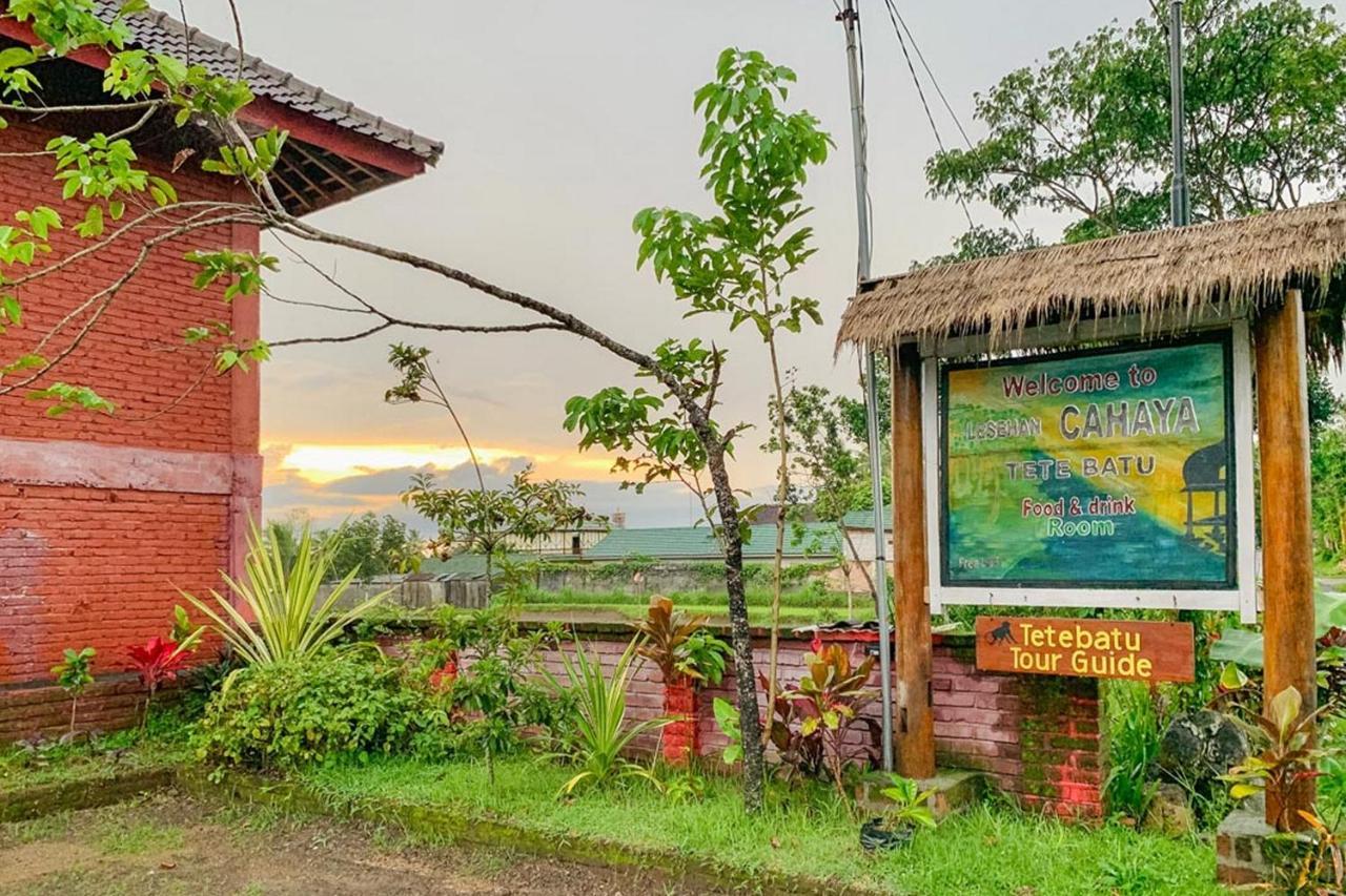 Lesehan Cahaya Tetebatu Inn Syariah At Desa Wisata Esterno foto